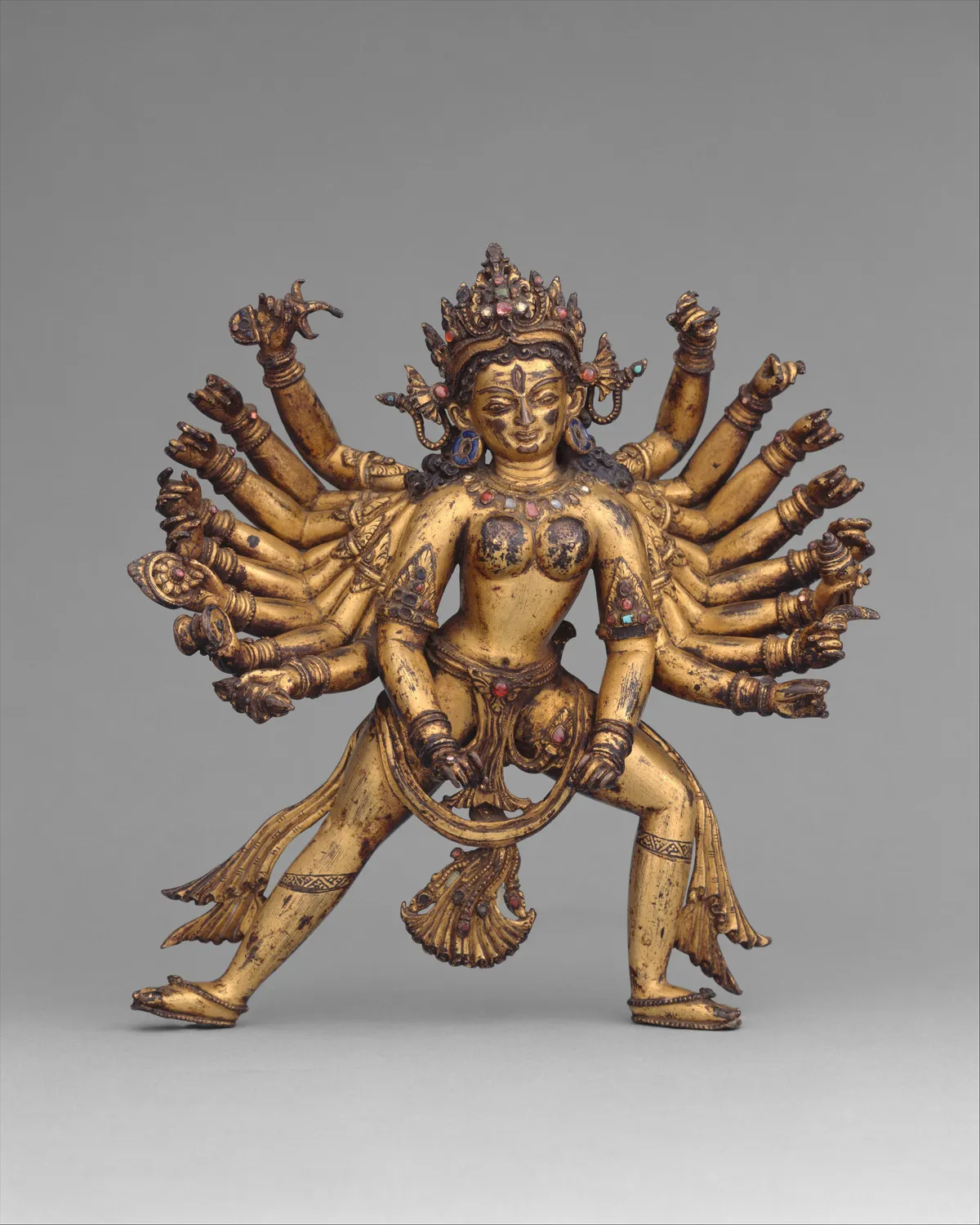 Durga as Slayer of the Buffalo Demon Mahishasura | 浮世繪妖怪藝術