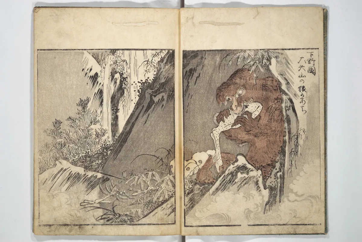 Once Upon a Time (A Book of Ghost Stories) (Imawa mukashi) 怪談百鬼図会 | 浮世繪妖怪藝術