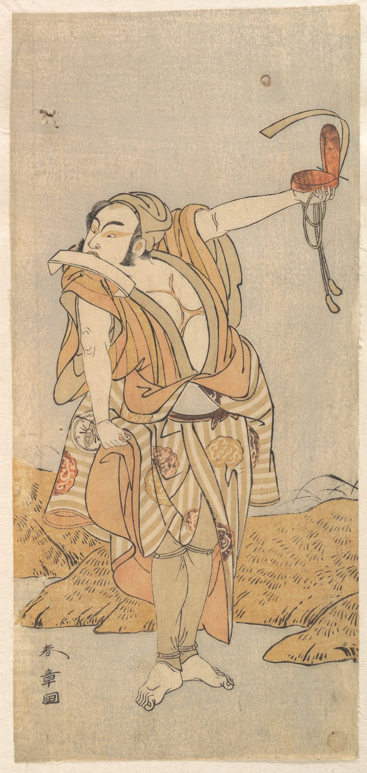 The Second Nakamura Juzo as a Yakko | Katsukawa Shunshō 勝川春章 - 浮世繪畫廊