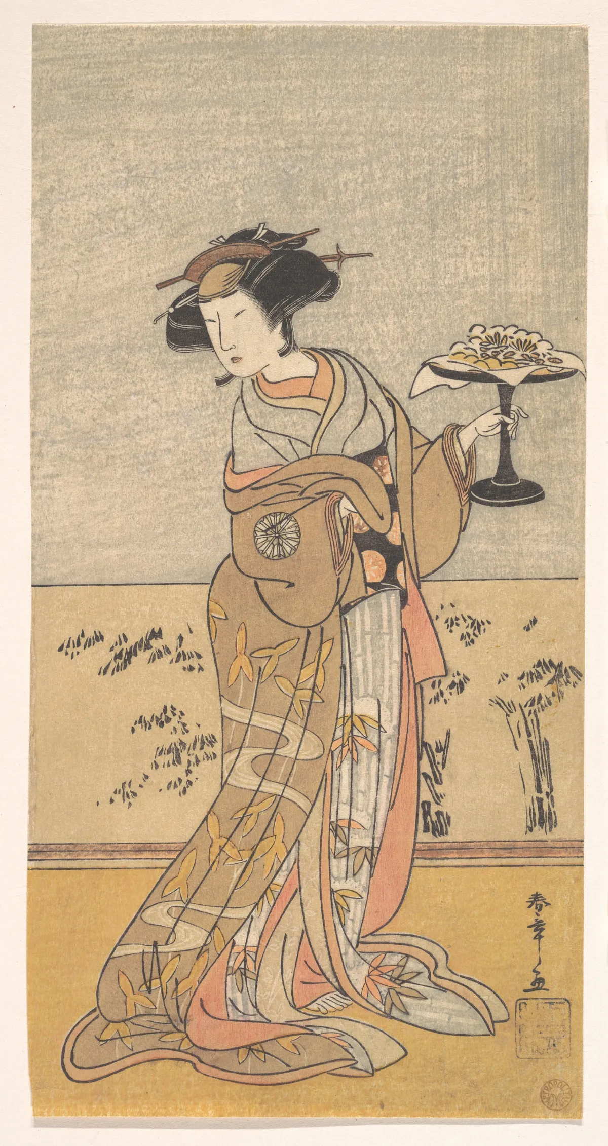 Kabuki Actor Nakamura Tomijūrō | Katsukawa Shunshō 勝川春章 - 浮世繪畫廊