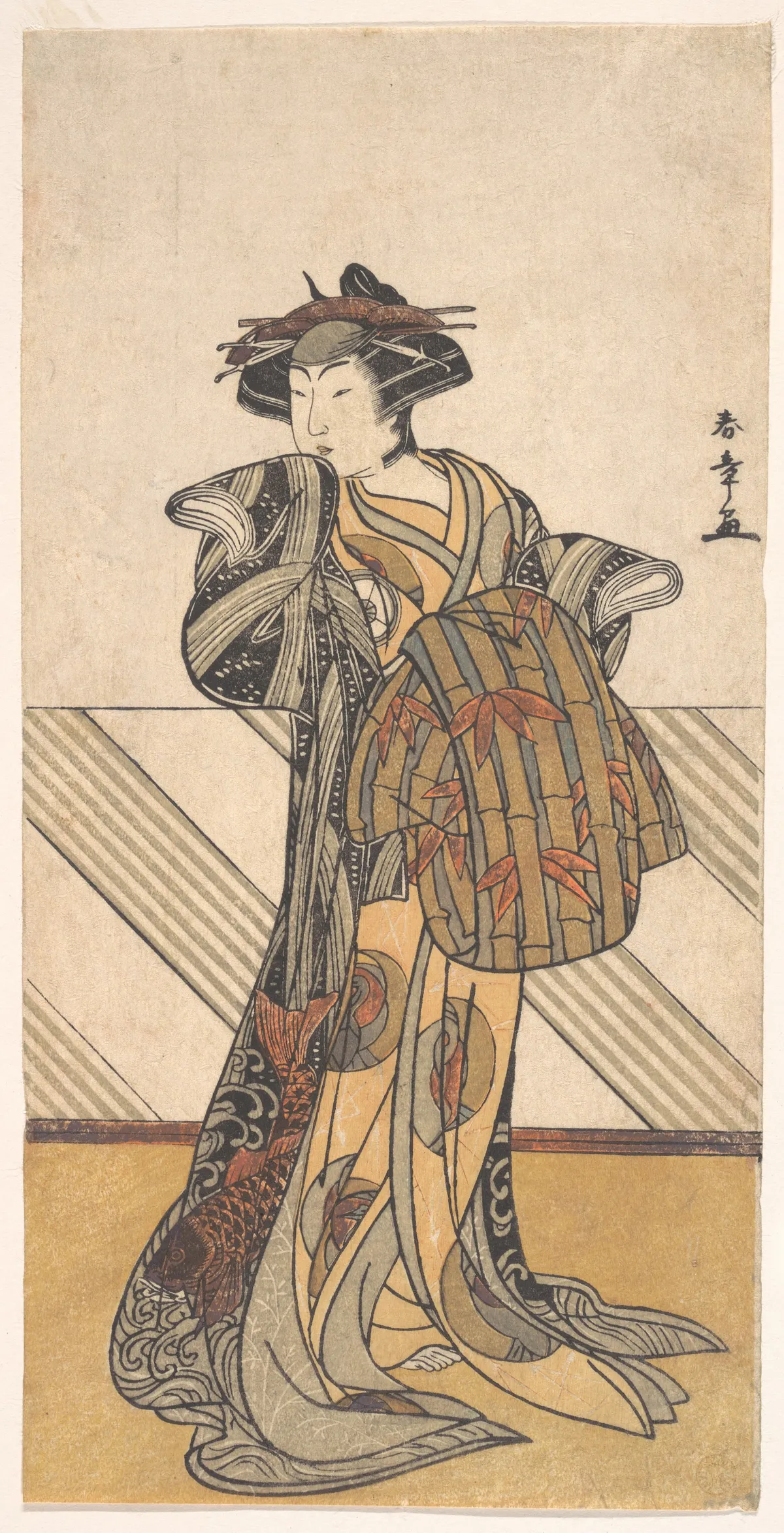 Kabuki Actor Iwai Hanshirō IV | Katsukawa Shunshō 勝川春章 - 浮世繪畫廊