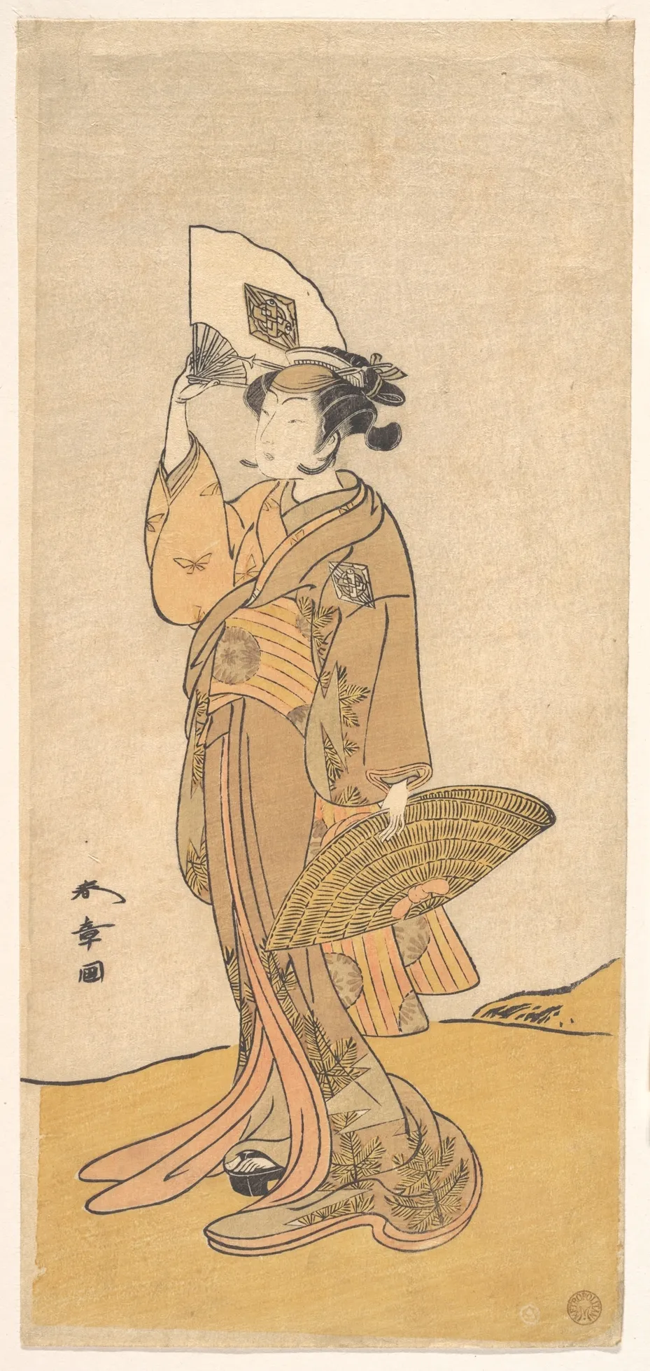Kabuki Actor Nakamura Matsue | Katsukawa Shunshō 勝川春章 - 浮世繪畫廊