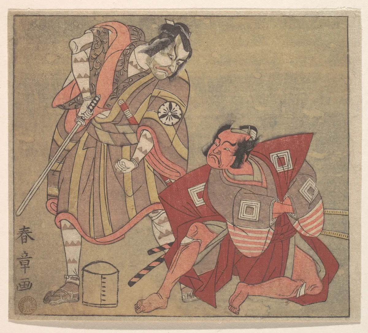 Scene from a Drama | Katsukawa Shunshō 勝川春章 - 浮世繪畫廊