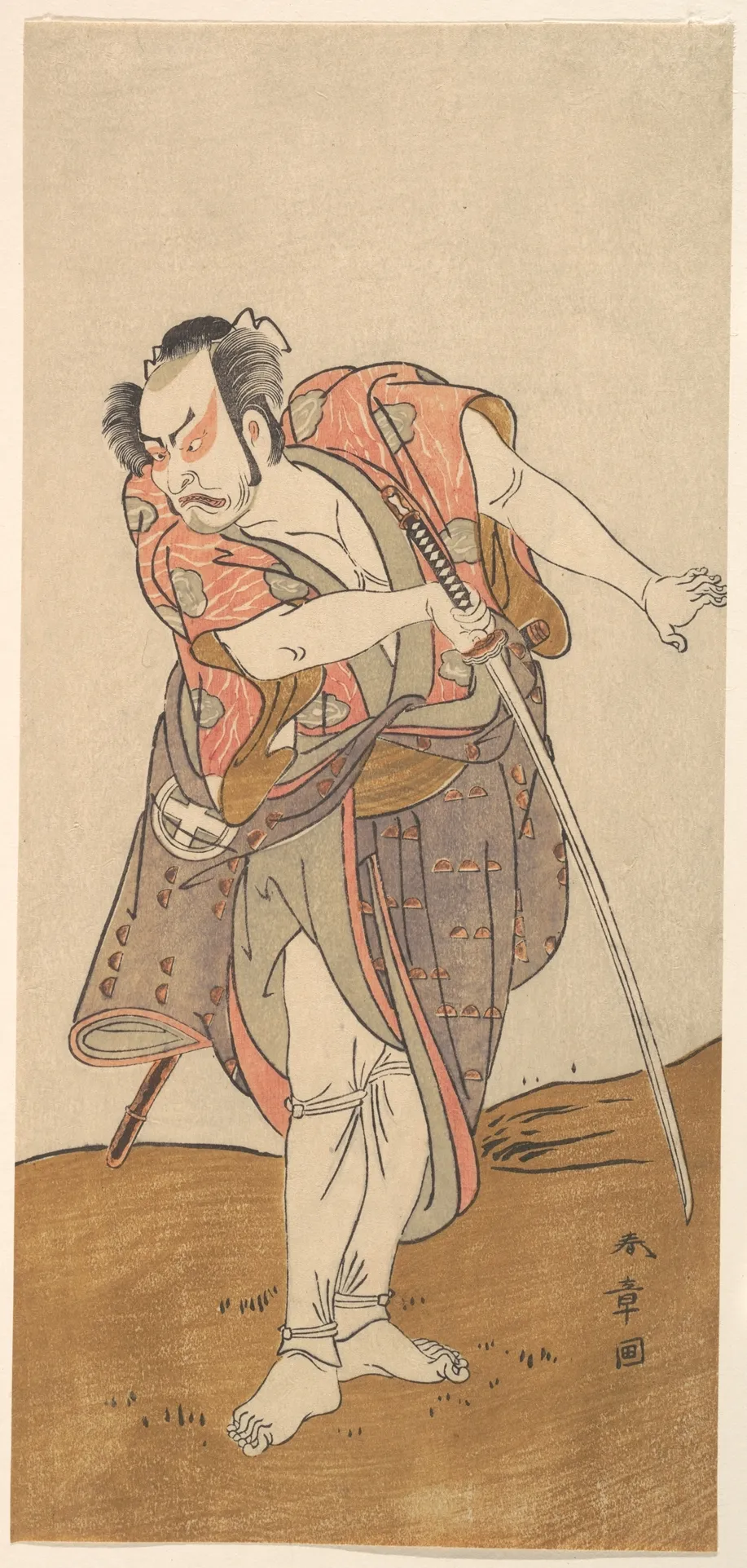 The Actor Otani Hiroyemon III | Katsukawa Shunshō 勝川春章 - 浮世繪畫廊