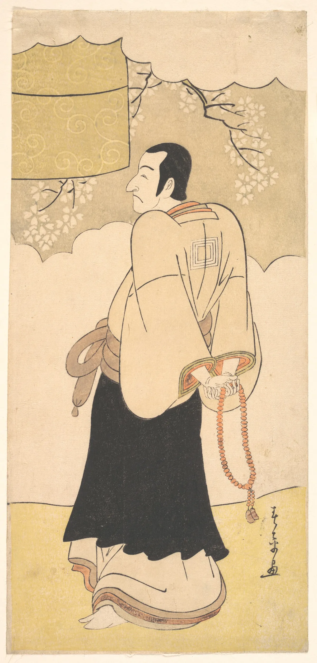 The Actor Ichikawa Danjuro V | Katsukawa Shunshō 勝川春章 - 浮世繪畫廊